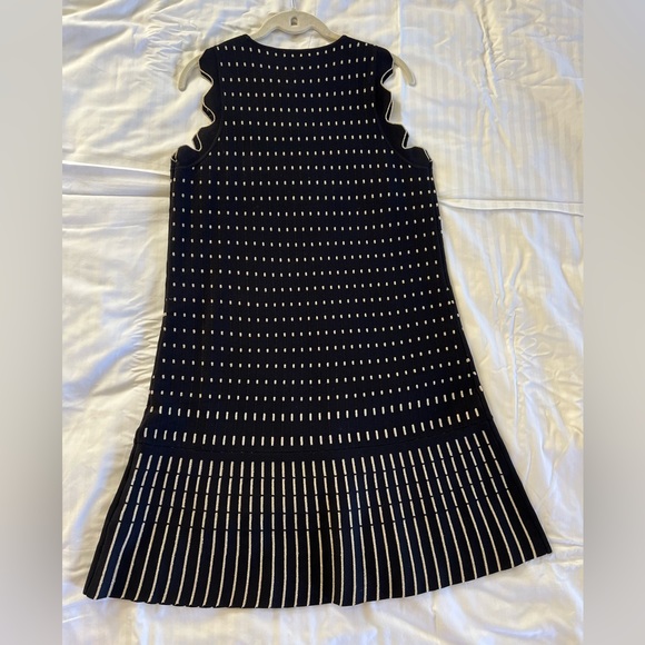 TED BAKER  London black & gold dress size 3 - Picture 2 of 11